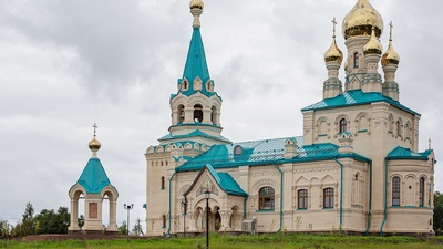 Завершилось строительство звонницы храма Благовещения Пресвятой Богородицы